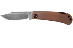 Kansept Wedge K2026BC1 Damascus, Red Copper Navaja, Diseño Nick Swan