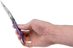 Forge Laguiole 129INTCVIOBRI 9cm, Violet Micarta, Navaja Laguiole -Navaja Tienda LA129INTCVIOBRI 08 forge de laguiole