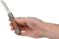 LionSteel BestMan BM13 CVN Natural Canvas Micarta Navaja Slipjoint -Navaja Tienda LI BM13 CVN 06 lionsteel