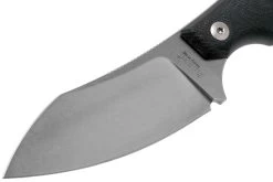 LionSteel H1 Skinner GBK Black G10 Cuchillo Fijo, Tommaso Rumici Design -Navaja Tienda LI H1 GBK 03 lionsteel