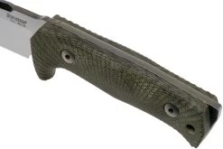 LionSteel T5-CVG Green Canvas Micarta Satin Cuchillo Fijo -Navaja Tienda LI T5 CVG 05 lionsteel