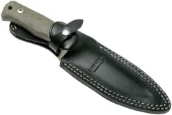LionSteel T5-CVG Green Canvas Micarta Satin Cuchillo Fijo -Navaja Tienda LI T5 CVG 06 lionsteel