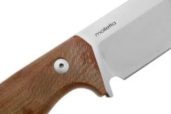 Lionsteel T6 Satin, Natural Canvas Micarta T6-CVN Cuchillo Fijo -Navaja Tienda LI T6 CVN 05 lionsteel