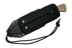 Lionsteel T6 Satin, Natural Canvas Micarta T6-CVN Cuchillo Fijo -Navaja Tienda LI T6 CVN 07 lionsteel