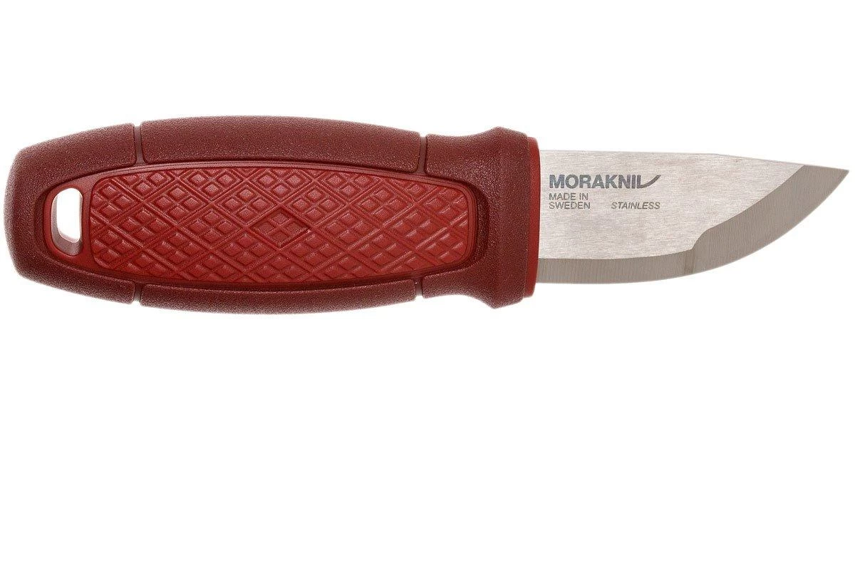 Morakniv Mora Eldris Red 12630 Cuchillo De Cuello Con Funda De Lujo Y Yesquero 2 Morakniv Mora Eldris Red 12630 Cuchillo De Cuello Con Funda De Lujo Y Yesquero - Imagen 2