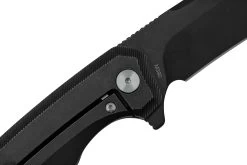 QSP Knife Woodpecker QS116-D2II Blackwashed, Black Titanium, Navaja -Navaja Tienda QS116 D2II 05 qsp