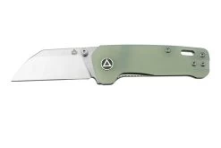QSP Knife Penguin Mini QS130XS-F1, Satin 14C28N, Natural G10 Navaja