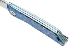 Real Steel Luna, Titanium Blue Camo 7001TC-BC Navaja Slipjoint -Navaja Tienda RL7001TC BC 07 realsteel