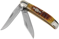 Rough Ryder Copperhead Amber Bone RR043 Navaja Slipjoint