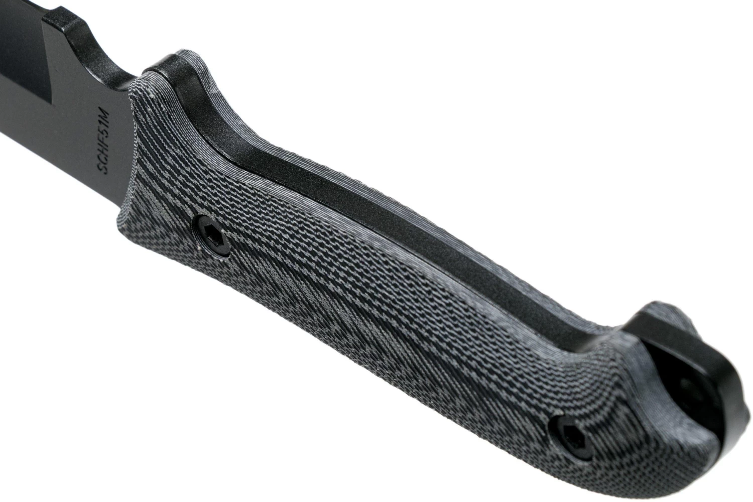 Schrade Frontier 5" Fixed Blade SCHF51M Micarta, 1095 Carbon Steel, Cuchillo Fijo Con Piedra De Afilar Y Yesquero 4 Schrade Frontier 5" Fixed Blade SCHF51M Micarta, 1095 Carbon Steel, Cuchillo Fijo Con Piedra De Afilar Y Yesquero - Imagen 4