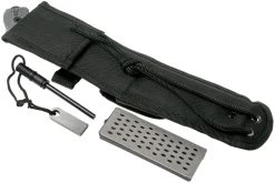 Schrade Frontier 5" Fixed Blade SCHF51M Micarta, 1095 Carbon Steel, Cuchillo Fijo Con Piedra De Afilar Y Yesquero 15 Schrade Frontier 5" Fixed Blade SCHF51M Micarta, 1095 Carbon Steel, Cuchillo Fijo Con Piedra De Afilar Y Yesquero -Navaja Tienda SCHF51M 08 schrade