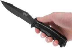 SOG SEAL Strike Black, Deluxe Sheath SS1003-CP -Navaja Tienda SOG SS1003 CP 10 sog seal strike sog ss1003 cp 10