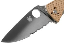Spyderco Tenacious Lightweight Tan C122PSTN FRN Navaja Parcialmente Dentada 9 Spyderco Tenacious Lightweight Tan C122PSTN FRN Navaja Parcialmente Dentada -Navaja Tienda SPC122PSTN 03 spyderco