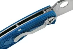 Spyderco Resilience Lightweight S35VN Blue C142PBL FRN Navaja -Navaja Tienda SPC142PBL 06 spyderco