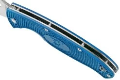 Spyderco Resilience Lightweight S35VN Blue C142PBL FRN Navaja -Navaja Tienda SPC142PBL 07 spyderco