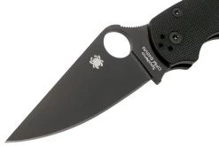 Spyderco Paramilitary 2 C81GPBK2 G10 Navaja, Hoja Negra -Navaja Tienda SPC81GPBK2 03 spyderco v202203