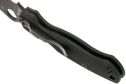 Spyderco Paramilitary 2 C81GPBK2 G10 Navaja, Hoja Negra -Navaja Tienda SPC81GPBK2 05 spyderco v202203