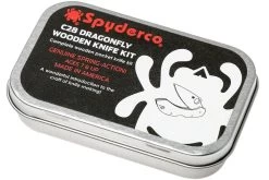 Spyderco Wooden Kit Dragonfly C28 WDKIT1 Navaja De Madera -Navaja Tienda SPWDKIT1 04 spyderco spwdkit1 04