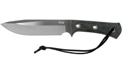 TRC Knives Apocalypse, Elmax, Black Canvas Micarta, Cuchillo De Supervivencia