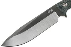 TRC Knives Apocalypse, Elmax, Black Canvas Micarta, Cuchillo De Supervivencia -Navaja Tienda TI AP MICBK 03 trc knives