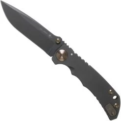 Spartan Blades Harsey Folder, Black PVD, Bronze Hardware SF5BK-BRHW Navaja