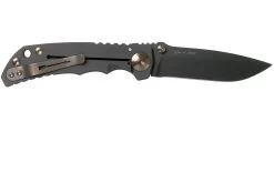 Spartan Blades Harsey Folder, Black PVD, Bronze Hardware SF5BK-BRHW Navaja -Navaja Tienda USSF5BK BRHW 02 spartan blades