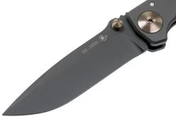 Spartan Blades Harsey Folder, Black PVD, Bronze Hardware SF5BK-BRHW Navaja -Navaja Tienda USSF5BK BRHW 03 spartan blades