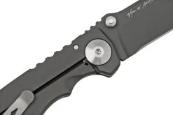 Spartan Blades Harsey Folder, Black PVD, Bronze Hardware SF5BK-BRHW Navaja -Navaja Tienda USSF5BK BRHW 05 spartanblades