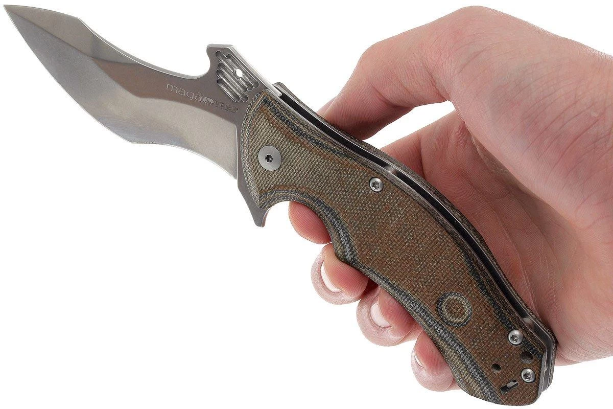 Viper Magà V5912CA N690 Stonewashed Plain Edge, Micarta 8 Viper Magà V5912CA N690 Stonewashed Plain Edge, Micarta - Imagen 8