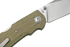 Viper Turn V5988CG Green Canvas Micarta Navaja, Fabrizio Silvestrelli Design -Navaja Tienda VPV5988CG 05 viper